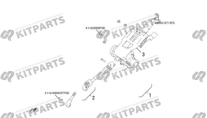 Рулевая колонка Haval H2