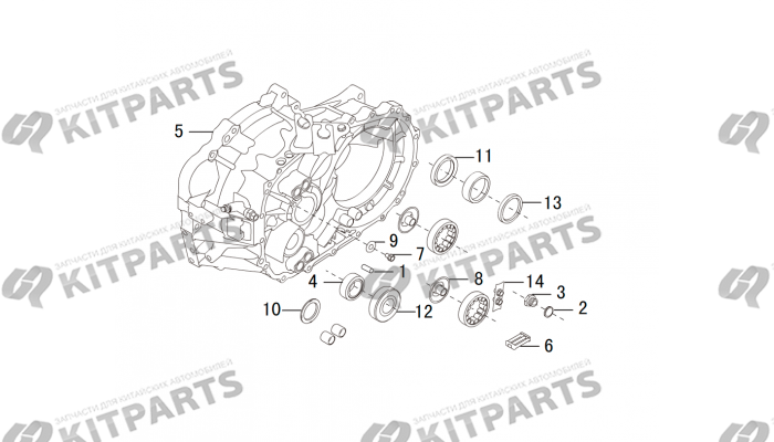 Корпус сцепления Haval H6