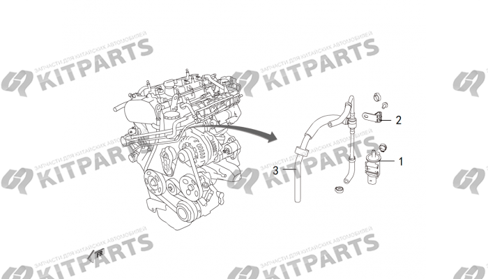 СОЛЕНОИДНЫЙ КЛАПАН Haval H6