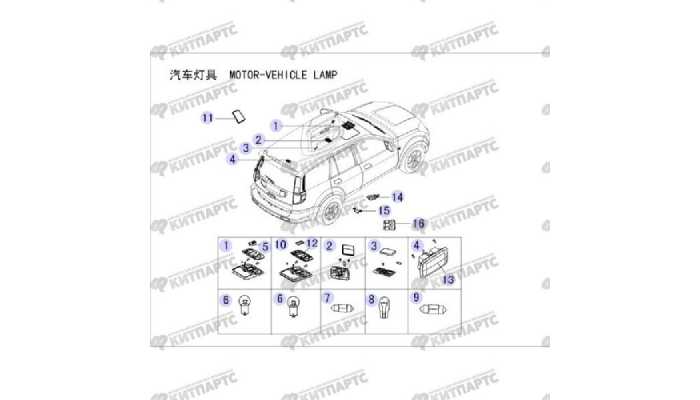 Подсветка салона и дверей, электрика люка Great Wall Hover