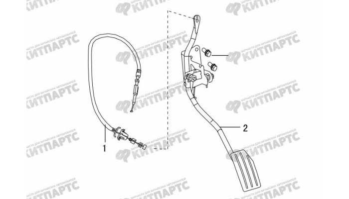 Педаль газа 4G63 Great Wall Hover H3 New