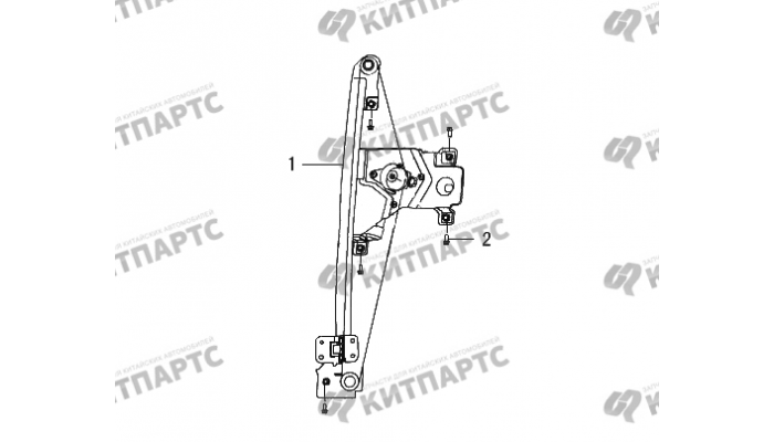Стеклоподъемник задней двери Great Wall Wingle 5